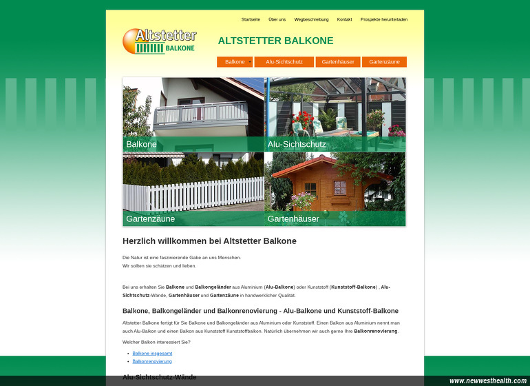 Klaus Altstetter - Altstetter Balkone